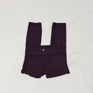 Lululemon Athletica Maroon or Dark Purple  Leggings
